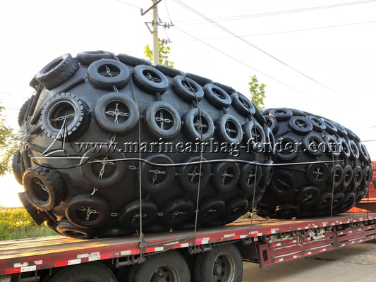 50kpa 80kpa Pneumatyczny gumowy fender do statków doków i statków