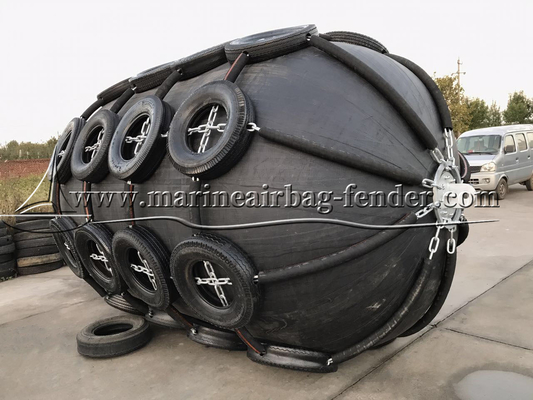50kpa 80kpa Pneumatyczny gumowy fender do statków doków i statków