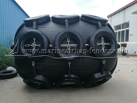 Dłuższy okres użytkowania Yokohama Typ Pneumatyczne Fenders Marine 50kPa / 80kPa