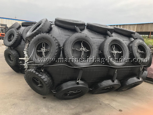 Marynarka Pneumatyczny Gumkowy Fender Bumper dla ochrony statków i doków 50kpa 80kpa