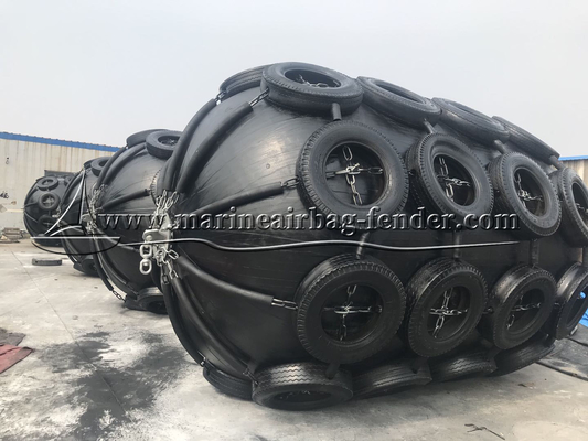 Dłuższy okres użytkowania Yokohama Typ Pneumatyczne Fenders Marine 50kPa / 80kPa