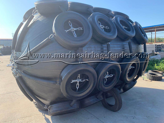 Łódź Łatwe instalowanie Pneumatyczny gumowy fender ISO17357 Standard