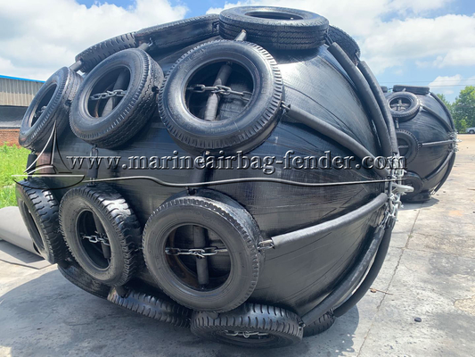 Ekonomiczny pneumatyczny gumowy fender, Yokohama Marine Fenders