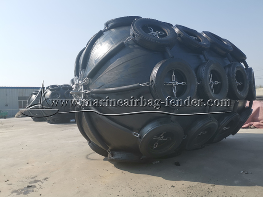 Ekonomiczny pneumatyczny gumowy fender, Yokohama Marine Fenders