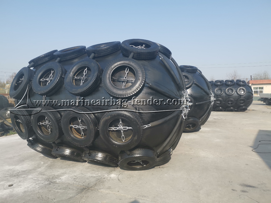 Ekonomiczny pneumatyczny gumowy fender, Yokohama Marine Fenders