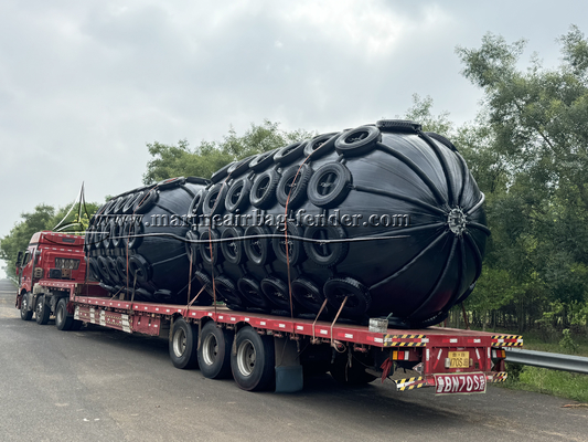 Ekonomiczny pneumatyczny gumowy fender, Yokohama Marine Fenders