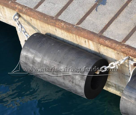 Różne EPDM Fender Cylindryczny naturalny gumy Marine Fender