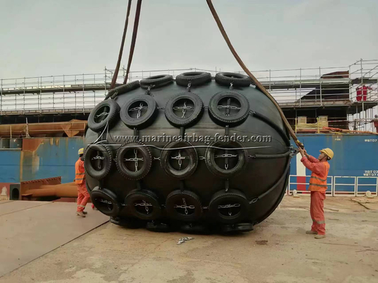 Płynne pływające gumowe płaszcze pneumatyczne 50kPa 80kPa Łatwe w instalacji